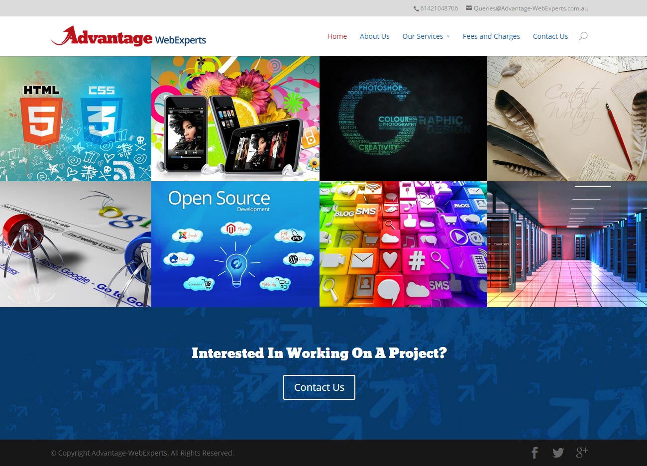 Design & Development of a Responsive Website in WordPress