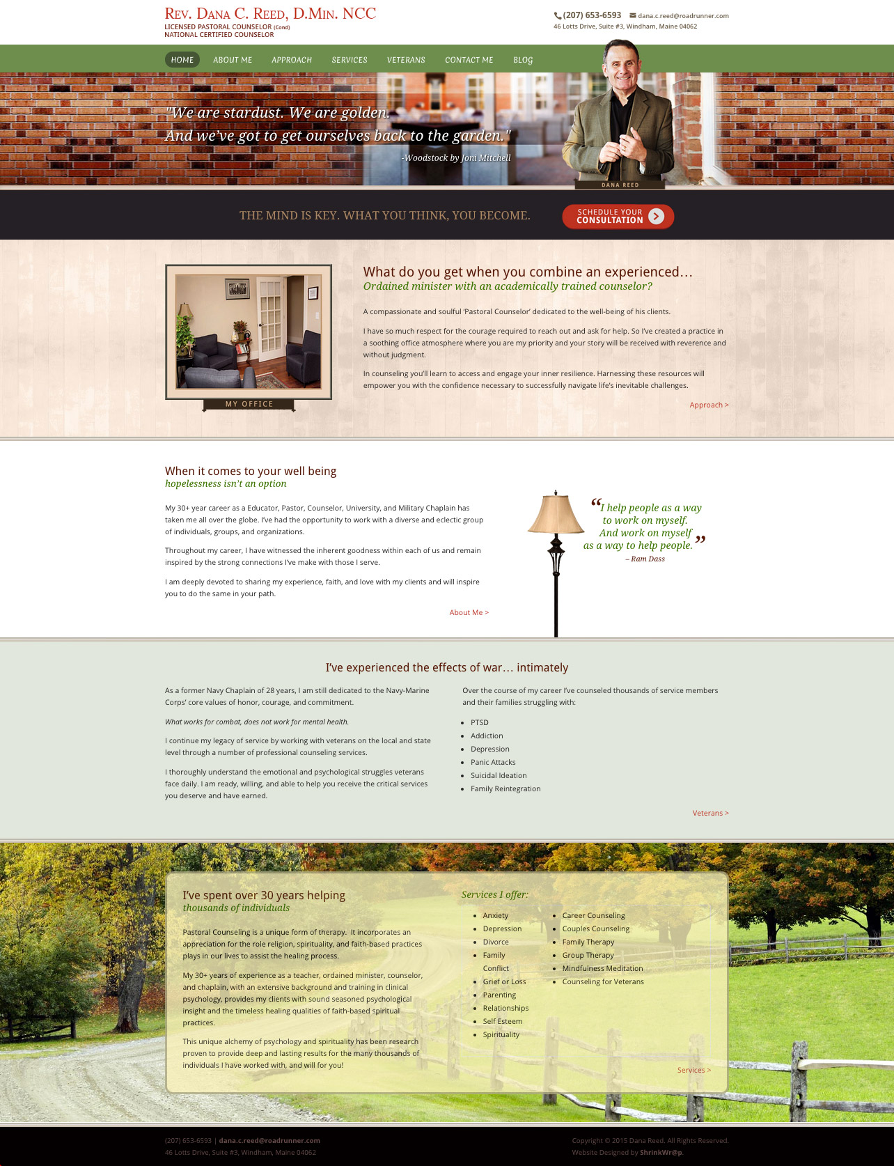 Branded Design & Development of a Responsive Website in WordPress