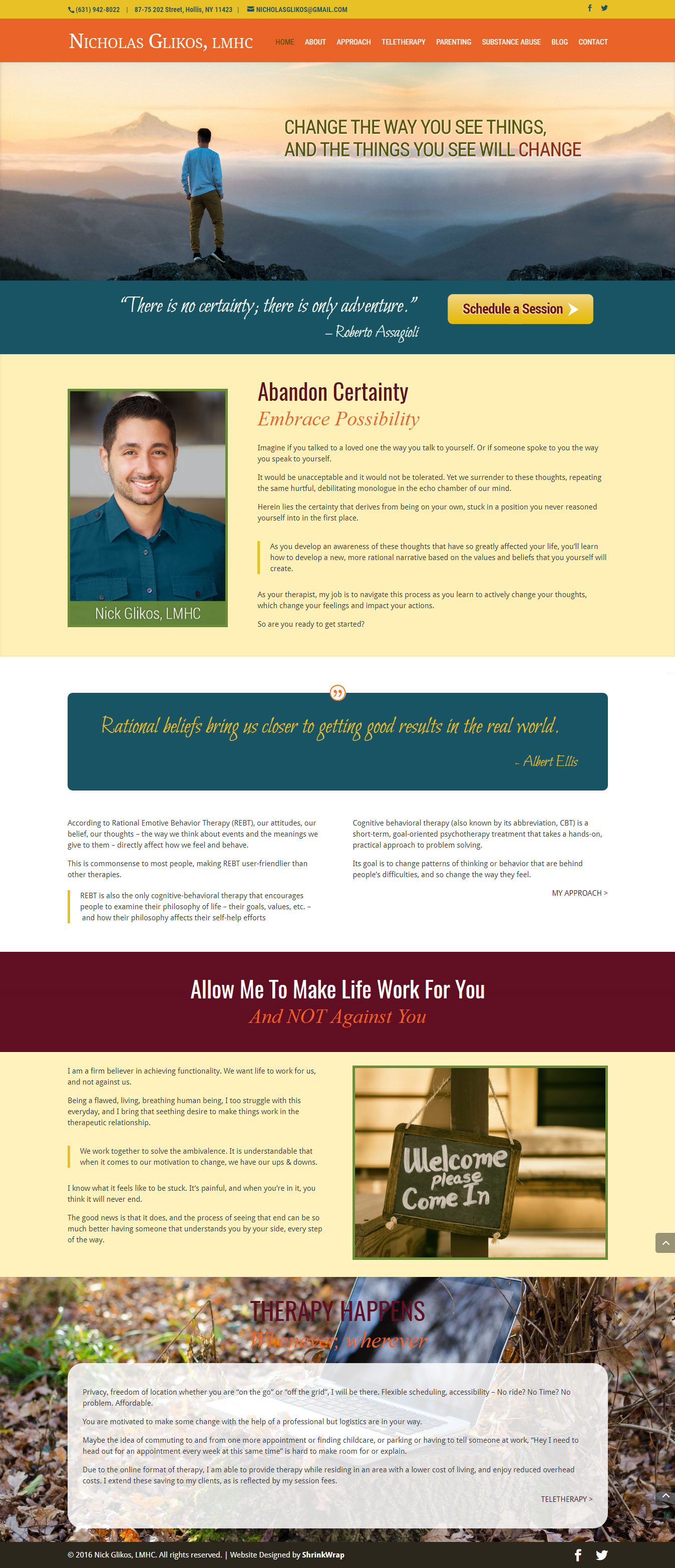 Design & Development of a Responsive Website in WordPress
