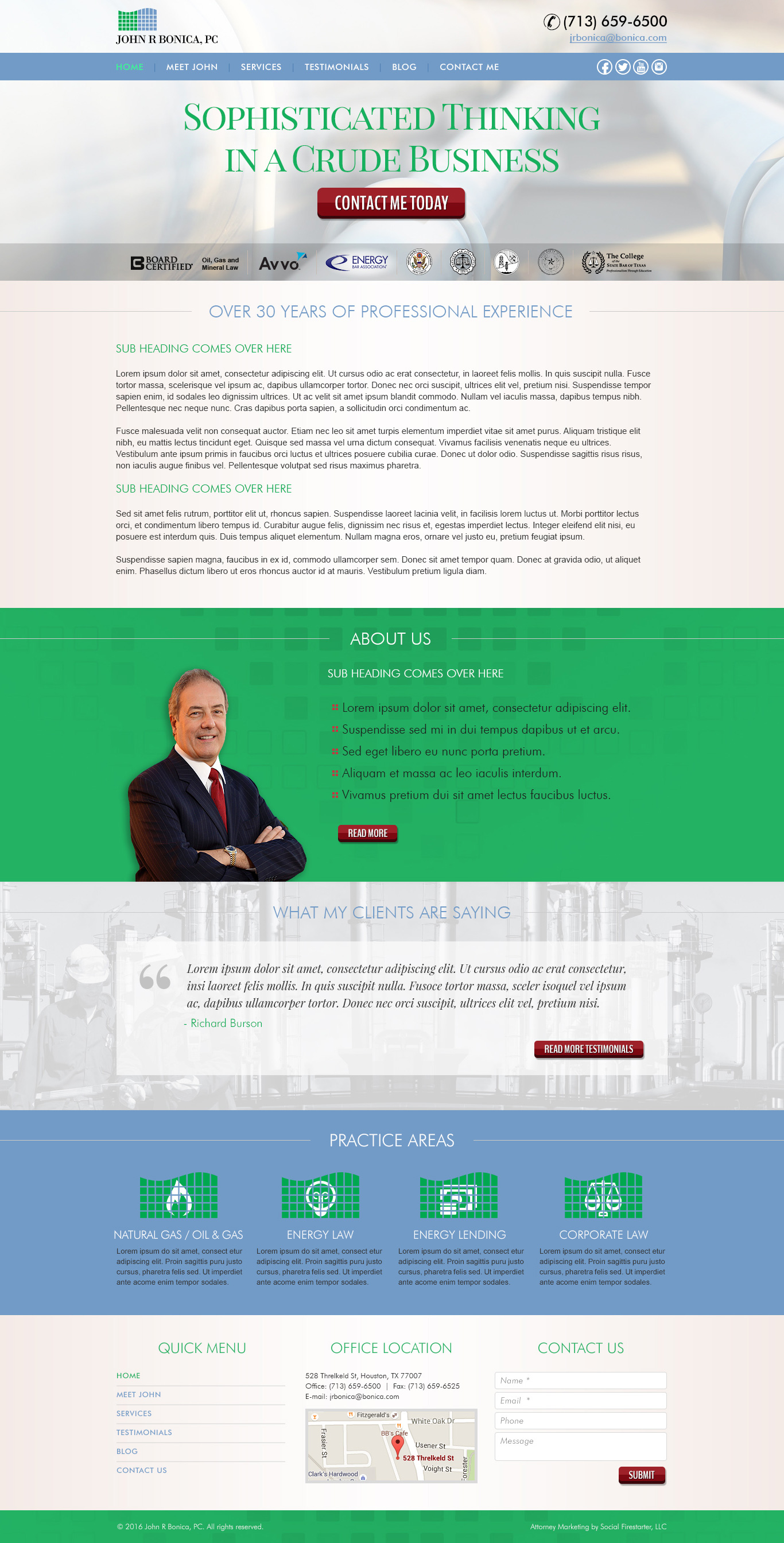 Design & Development of a Responsive Website in WordPress