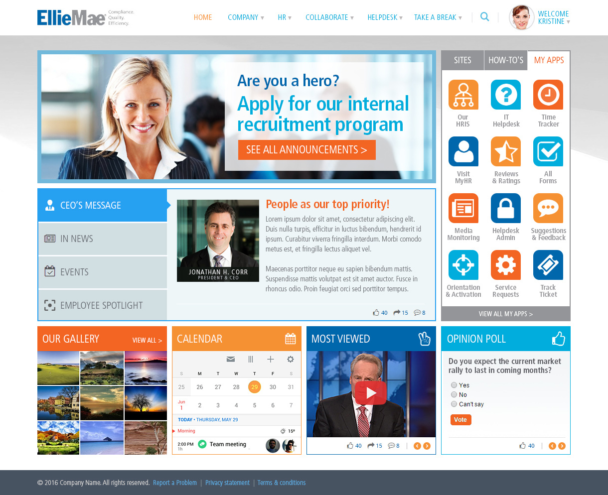 Dashboard Design Concept