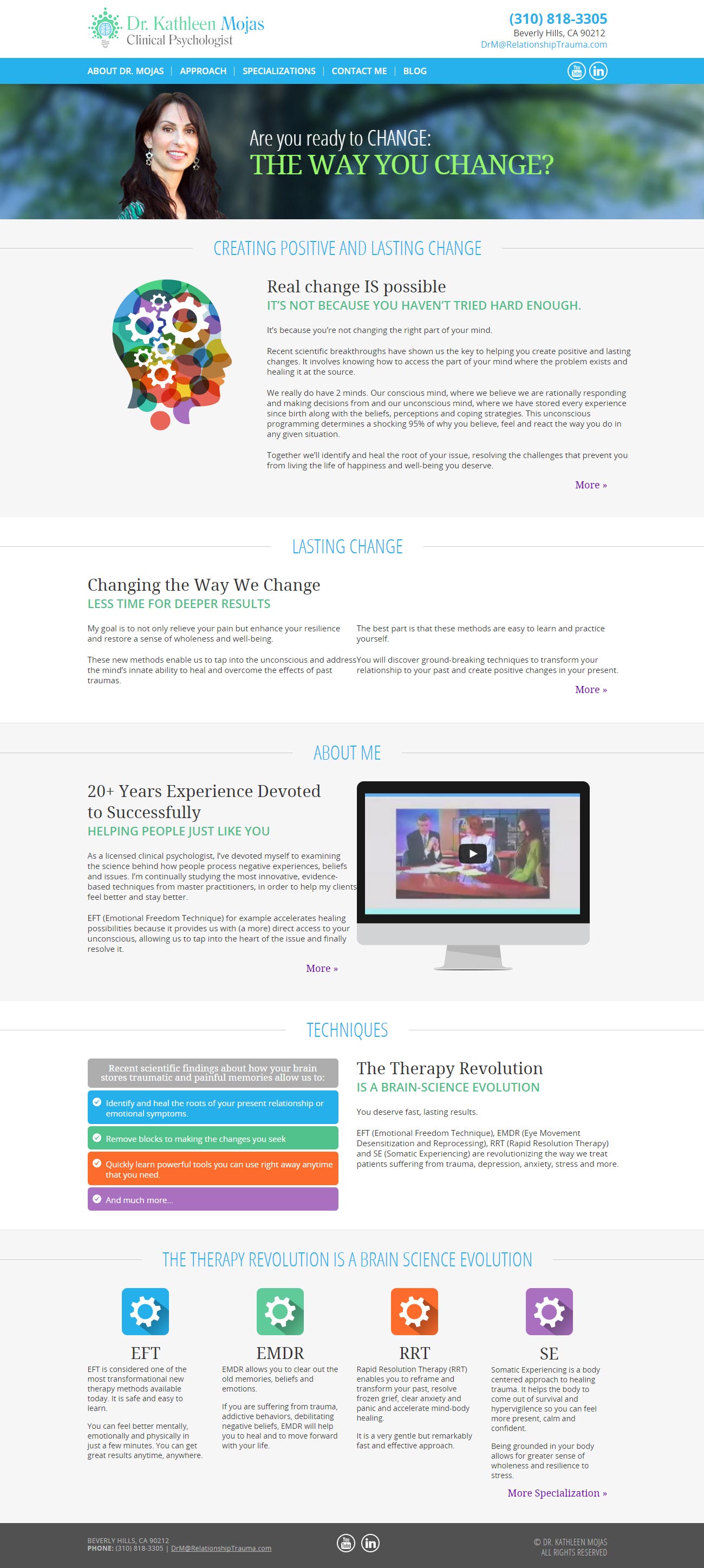 Branded Design & Development of a Responsive Website in WordPress