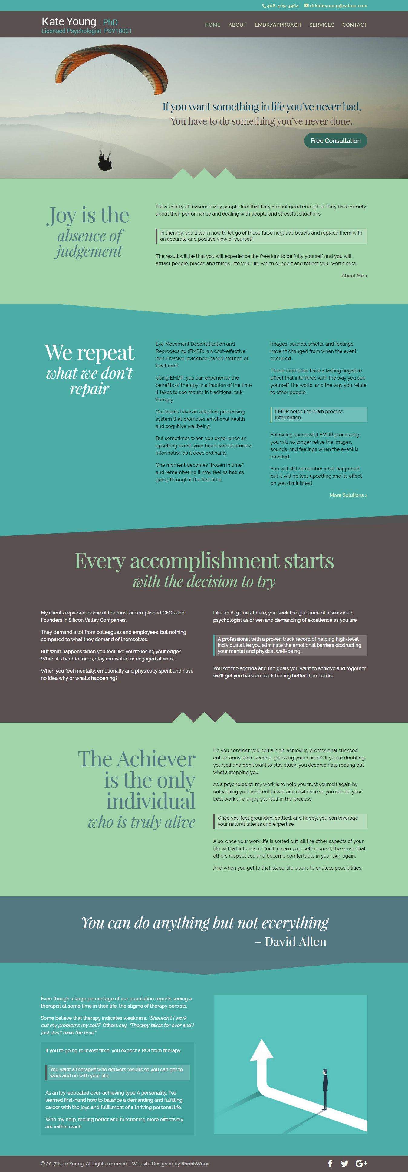 Branded Design & Development of a Responsive Website in WordPress