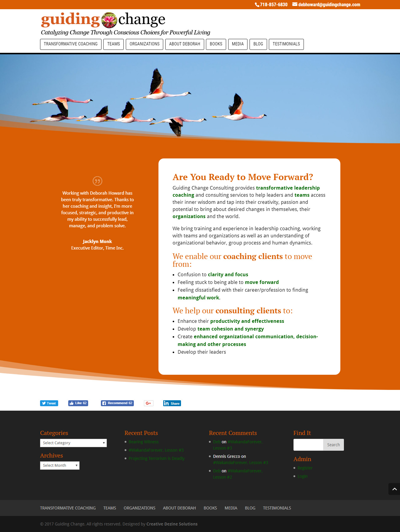 Design & Development of a Responsive Website in WordPress