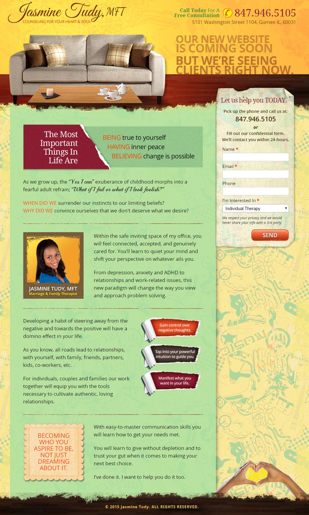 Branded Design & Development of a Responsive Website in WordPress
