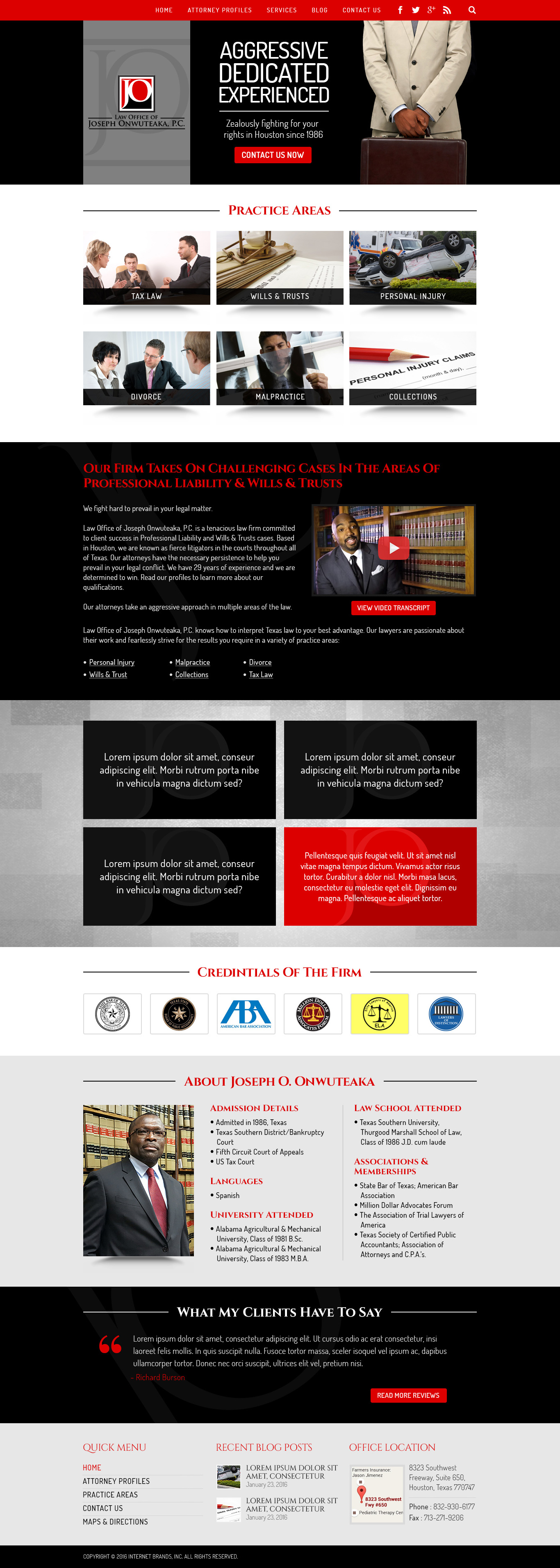 Branded Design & Development of a Responsive Website in WordPress