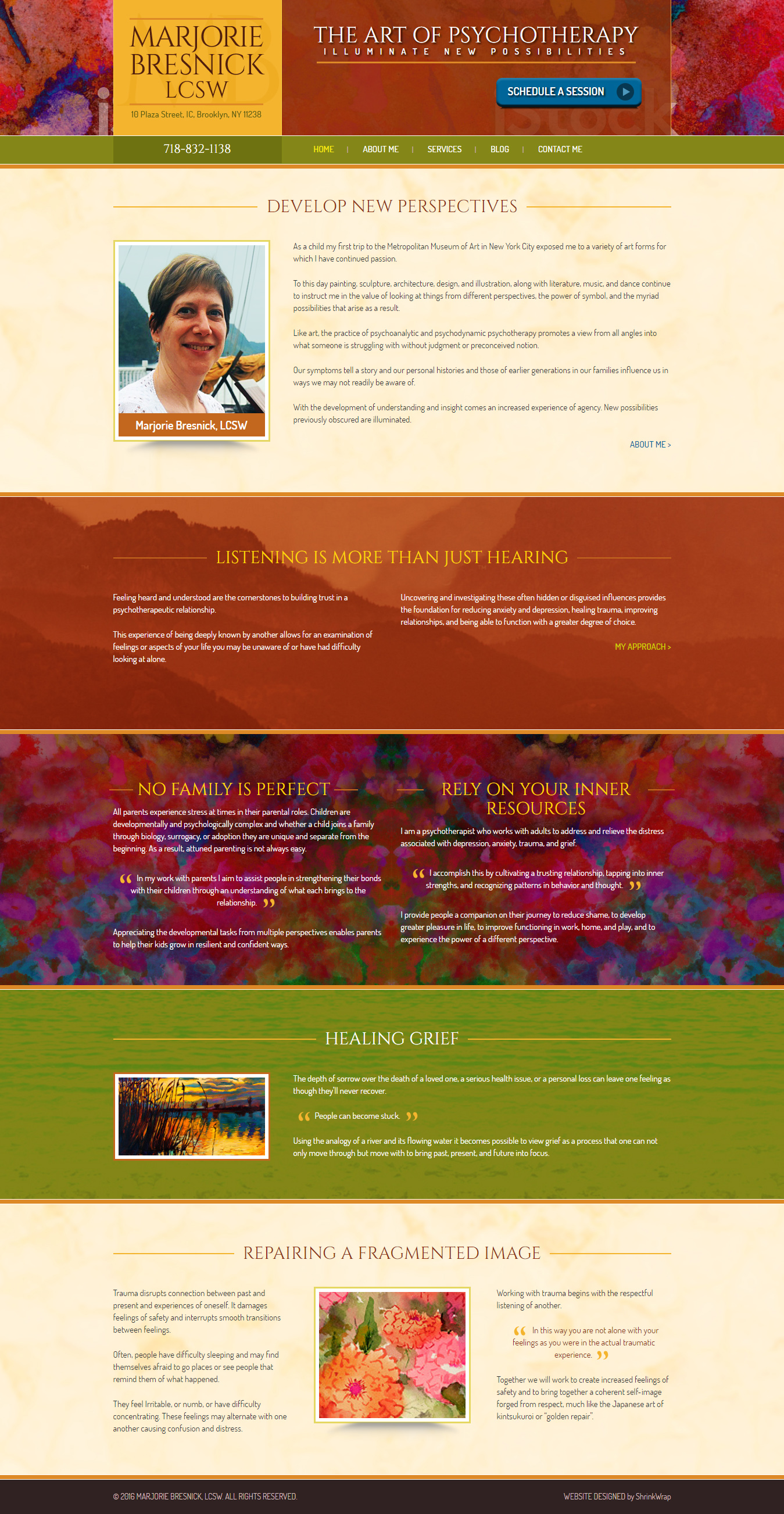 Design & Development of a Responsive Website in WordPress