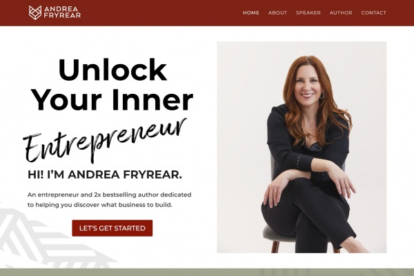 Andrea Fryrear - An entrepreneur and 2x bestselling author