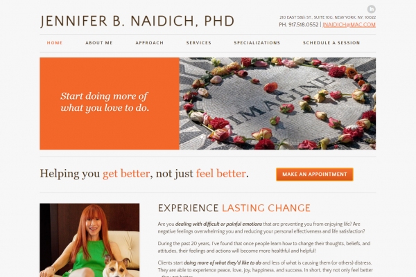 Jennifer Naidich PhD - Solutions that Empower the Way You Think
